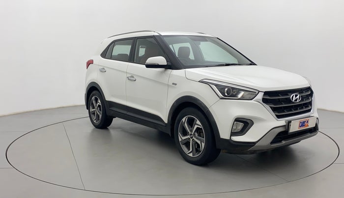 2018 Hyundai Creta SX AT 1.6 DIESEL, Diesel, Automatic, 94,599 km, Right Front Diagonal