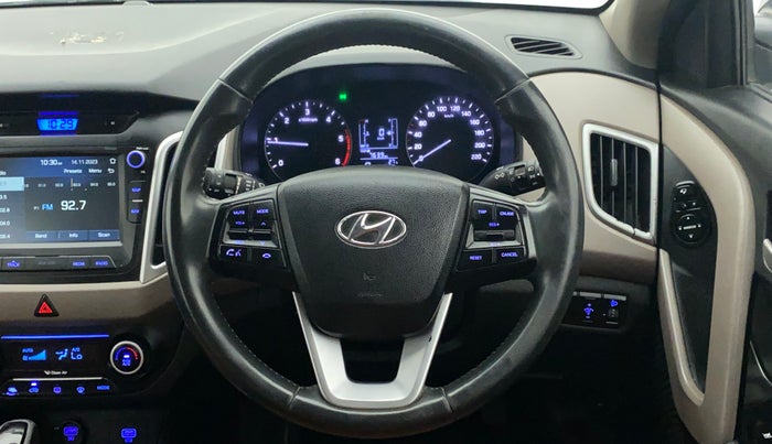 2018 Hyundai Creta SX AT 1.6 DIESEL, Diesel, Automatic, 94,599 km, Steering Wheel Close Up