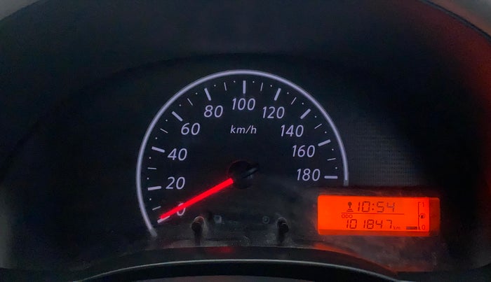 2015 Nissan Micra Active XL, Petrol, Manual, 1,02,132 km, Odometer Image