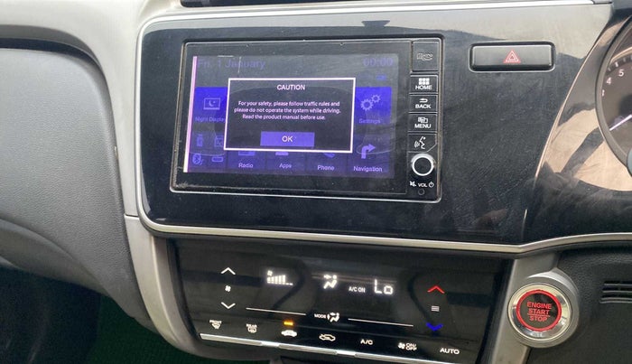 2017 Honda City 1.5L I-VTEC V MT, Petrol, Manual, 30,100 km, Infotainment system - GPS Card not working/missing