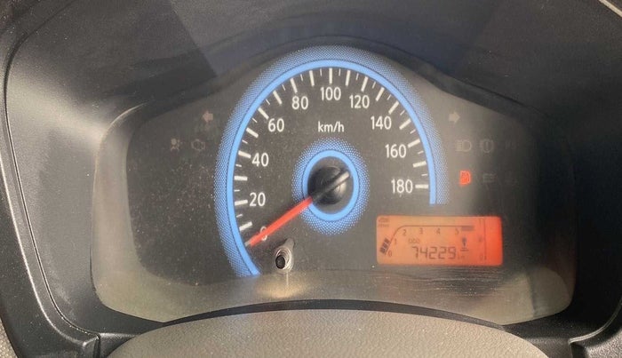 2016 Datsun Go T, Petrol, Manual, 74,239 km, Odometer Image