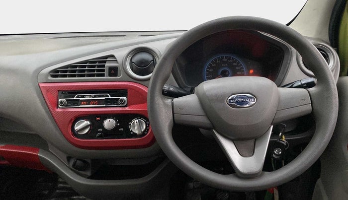 2016 Datsun Go T, Petrol, Manual, 74,239 km, Steering Wheel Close Up