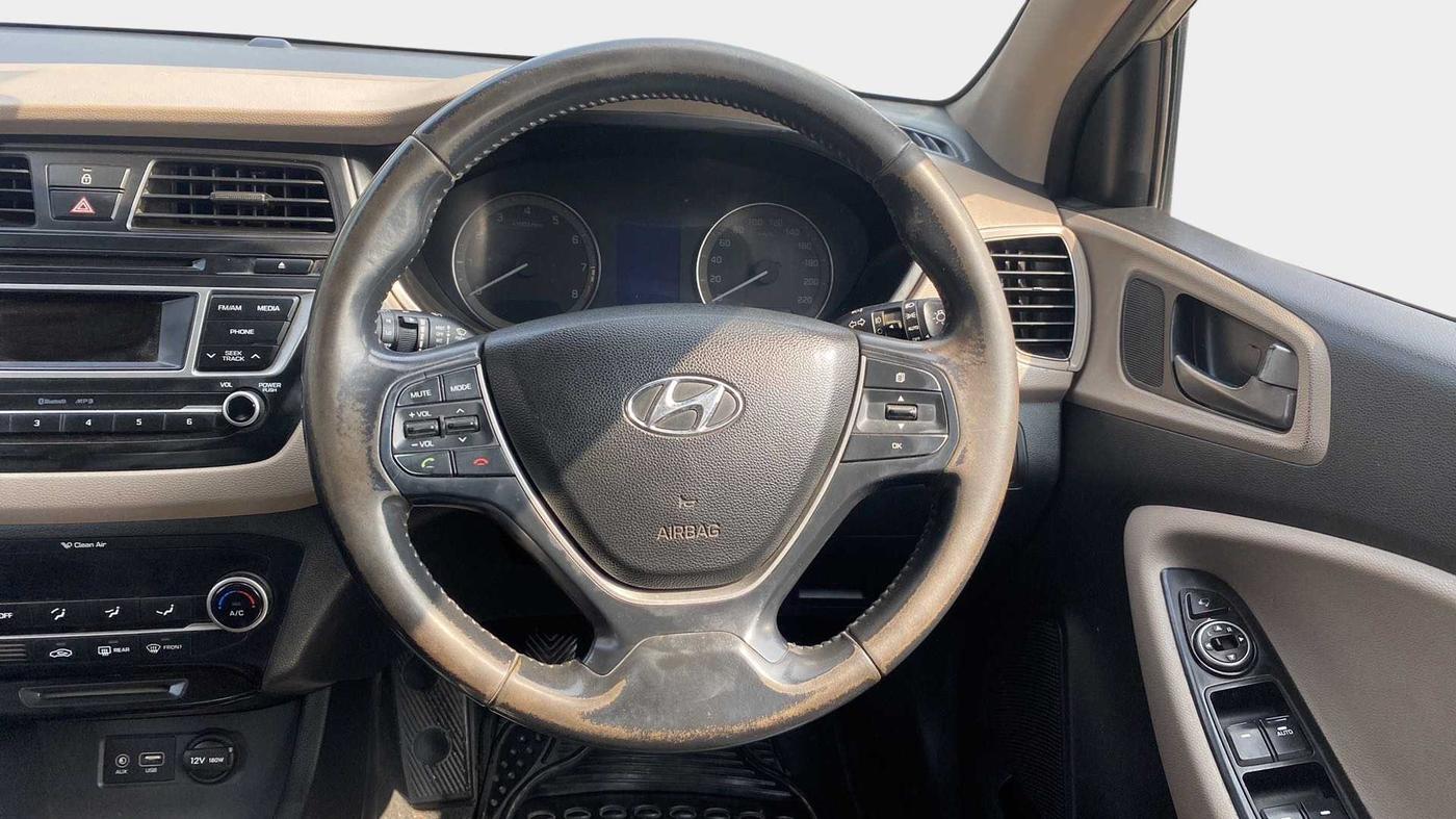 2015 Hyundai Elite i20 ASTA 1.2, Petrol, Manual, 75,292 km, Steering Wheel Close Up