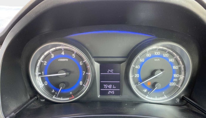 2015 Maruti Baleno DELTA PETROL 1.2, Petrol, Manual, 75,441 km, Odometer Image