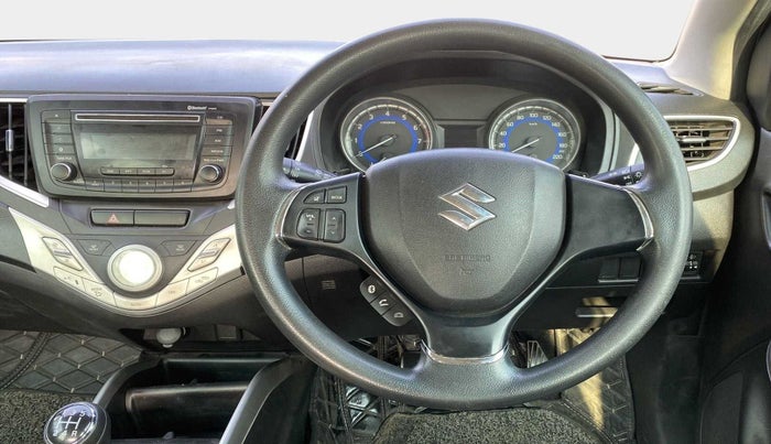 2015 Maruti Baleno DELTA PETROL 1.2, Petrol, Manual, 75,441 km, Steering Wheel Close Up