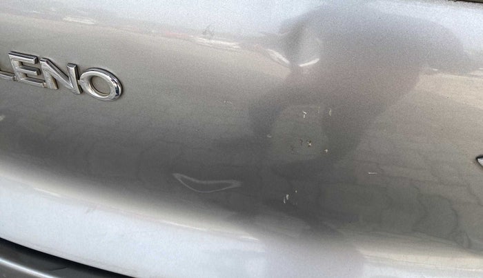 2017 Maruti Baleno ZETA CVT PETROL 1.2, Petrol, Automatic, 43,316 km, Dicky (Boot door) - Slightly dented