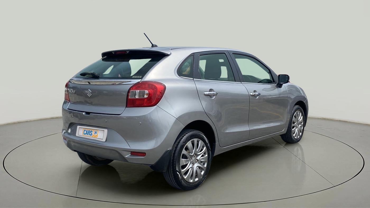 2017 Maruti Baleno ZETA CVT PETROL 1.2, Petrol, Automatic, 43,316 km, Right Back Diagonal