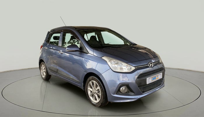 2015 Hyundai Grand i10 ASTA 1.2 KAPPA VTVT, Petrol, Manual, 51,334 km, Right Front Diagonal