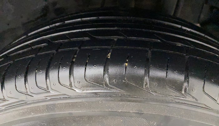 2022 Tata NEXON XZA PLUS PETROL DARK EDITION, Petrol, Automatic, 16,554 km, Left Rear Tyre Tread