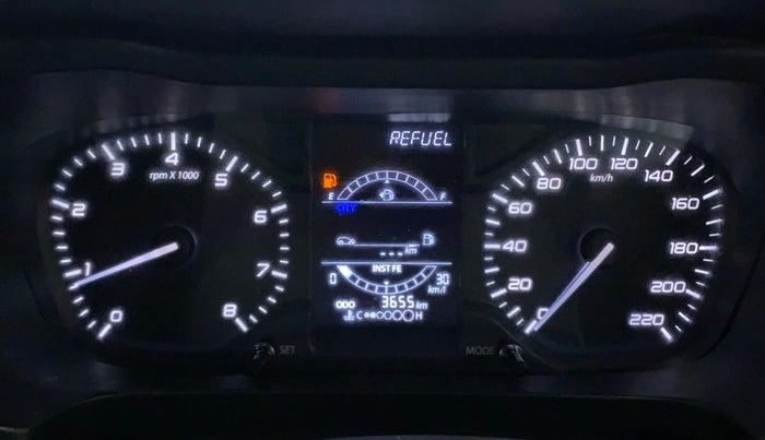 2023 Tata ALTROZ XE PLUS PETROL, Petrol, Manual, 3,655 km, Odometer Image