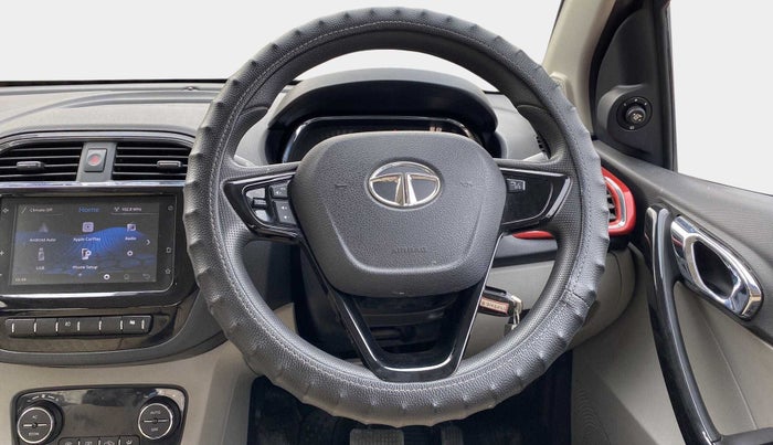 2019 Tata Tiago XZA PLUS PETROL, Petrol, Automatic, 16,697 km, Steering Wheel Close Up