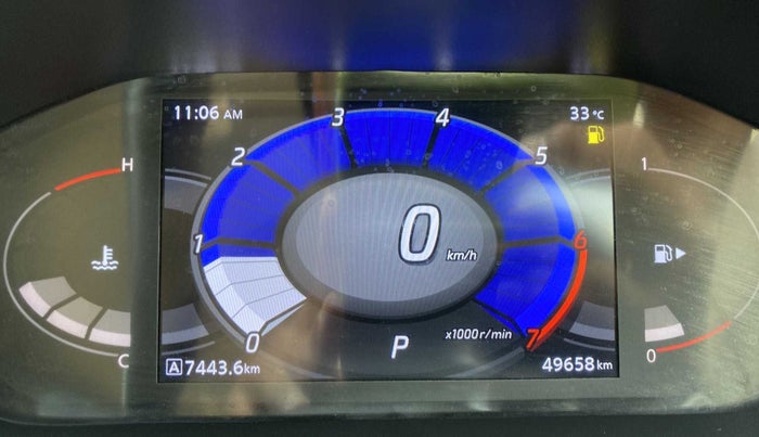 2021 Nissan MAGNITE XV PREMIUM TURBO (O) CVT, Petrol, Automatic, 49,655 km, Odometer Image