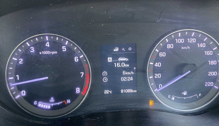 2016 Hyundai i20 Active 1.2 SX, Petrol, Manual, 81,078 km, Odometer Image