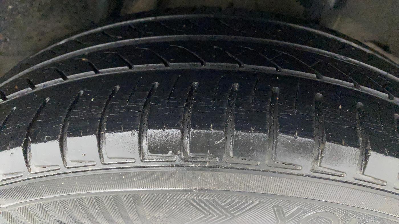 2012 Honda City 1.5L I-VTEC V MT, Petrol, Manual, 88,470 km, Left Rear Tyre Tread