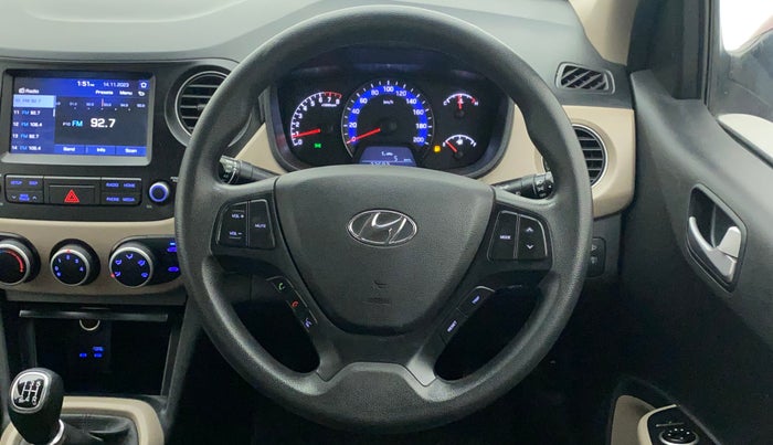 2018 Hyundai Xcent SX 1.2, Petrol, Manual, 34,150 km, Steering Wheel Close Up