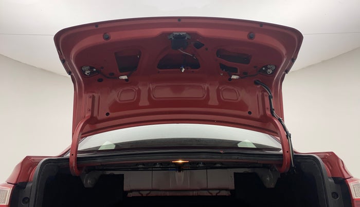 2018 Hyundai Xcent SX 1.2, Petrol, Manual, 34,150 km, Boot Door Open