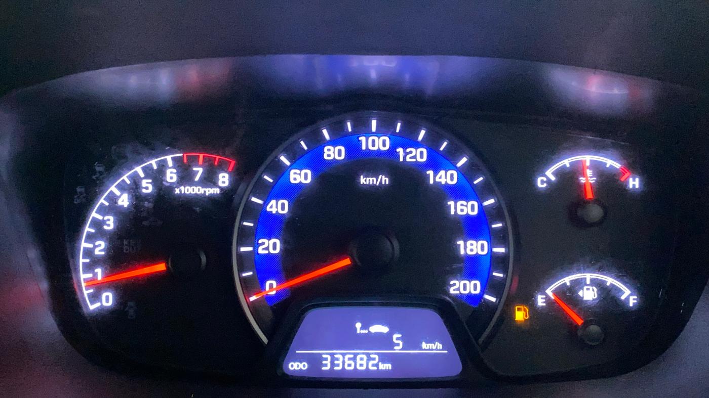 2018 Hyundai Xcent SX 1.2, Petrol, Manual, 34,150 km, Odometer Image