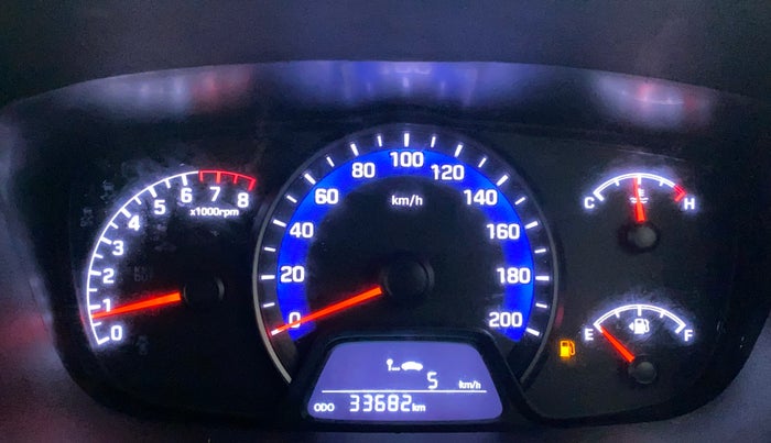 2018 Hyundai Xcent SX 1.2, Petrol, Manual, 34,150 km, Odometer Image