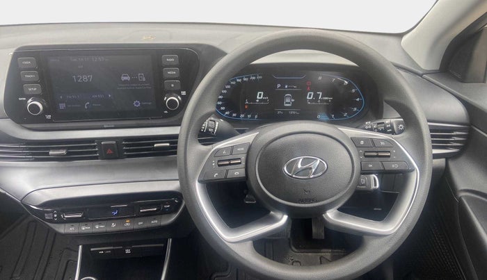 2022 Hyundai NEW I20 SPORTZ 1.2 AT, Petrol, Automatic, 13,772 km, Steering Wheel Close Up