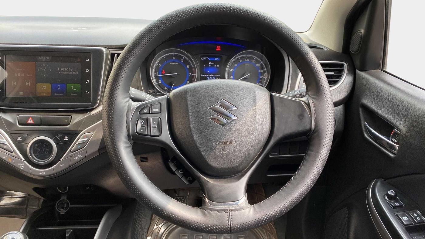 2021 Maruti Baleno ZETA PETROL 1.2, Petrol, Manual, 29,004 km, Steering Wheel Close Up