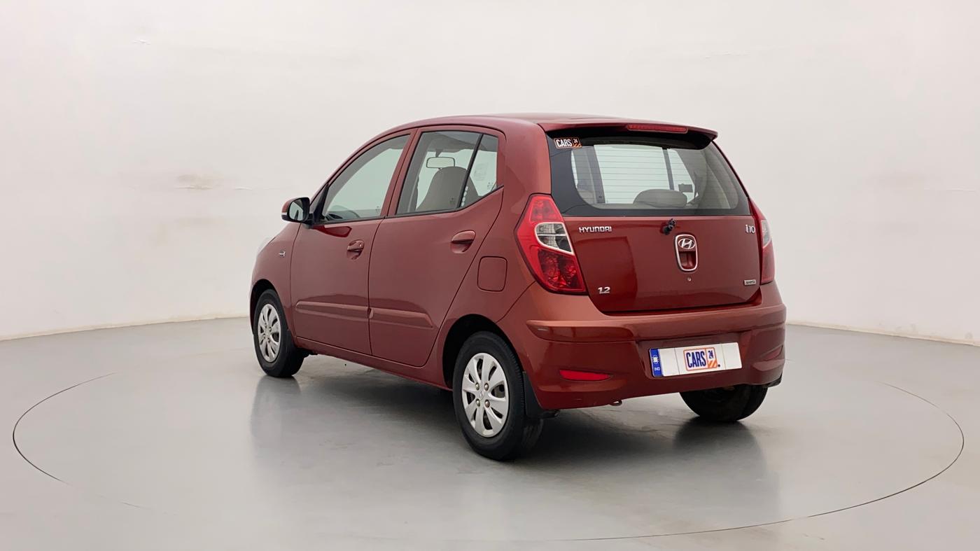 2012 Hyundai i10 SPORTZ 1.2, Petrol, Manual, 50,312 km, Left Back Diagonal