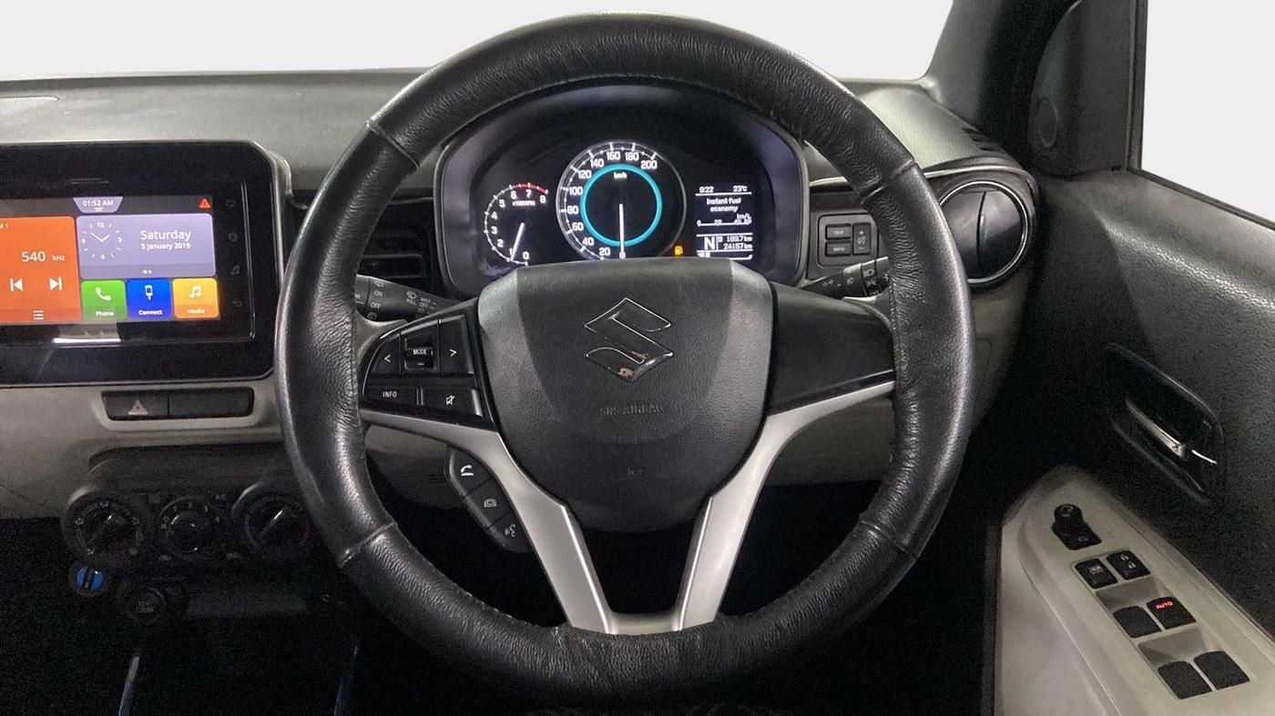 2021 Maruti IGNIS ZETA 1.2 AMT, Petrol, Automatic, 24,436 km, Steering Wheel Close Up