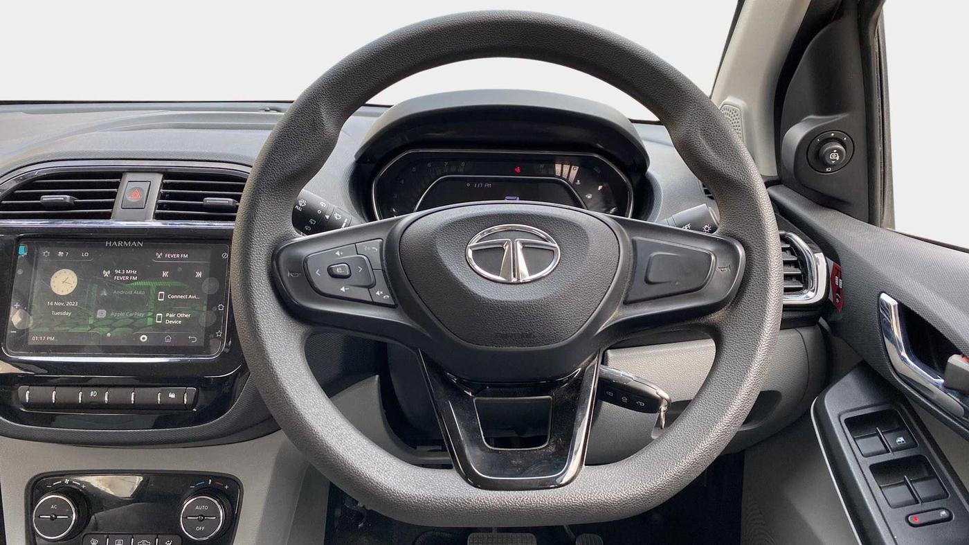 2021 Tata Tiago XZA PLUS PETROL, Petrol, Automatic, 11,906 km, Steering Wheel Close Up
