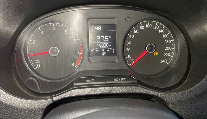 2019 Volkswagen Ameo TRENDLINE 1.0L, Petrol, Manual, 48,350 km, Odometer Image