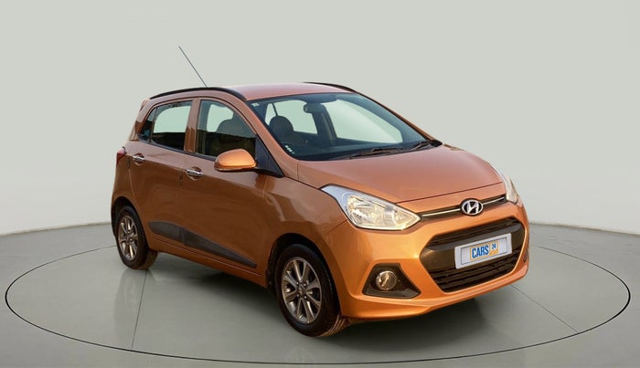 2015 Hyundai Grand i10 ASTA (O) 1.2 KAPPA VTVT, Petrol, Manual, 62,235 km, Right Front Diagonal