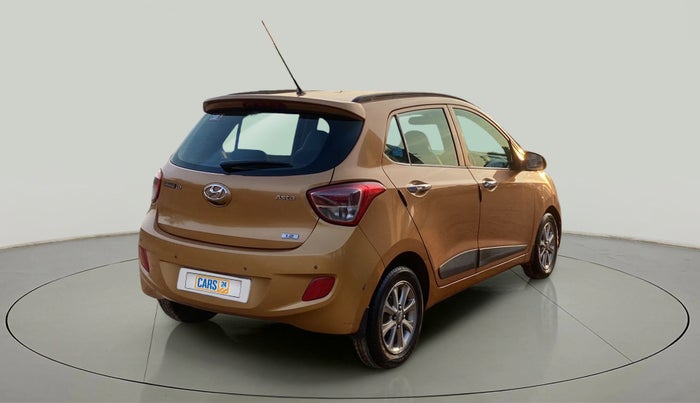 2015 Hyundai Grand i10 ASTA (O) 1.2 KAPPA VTVT, Petrol, Manual, 62,235 km, Right Back Diagonal