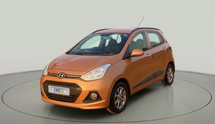 2015 Hyundai Grand i10 ASTA (O) 1.2 KAPPA VTVT, Petrol, Manual, 62,235 km, Left Front Diagonal