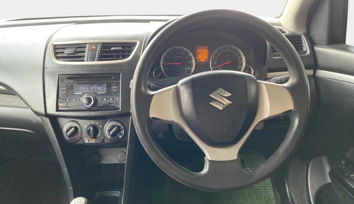2012 Maruti Swift VXI, Petrol, Manual, 56,132 km, Steering Wheel Close Up