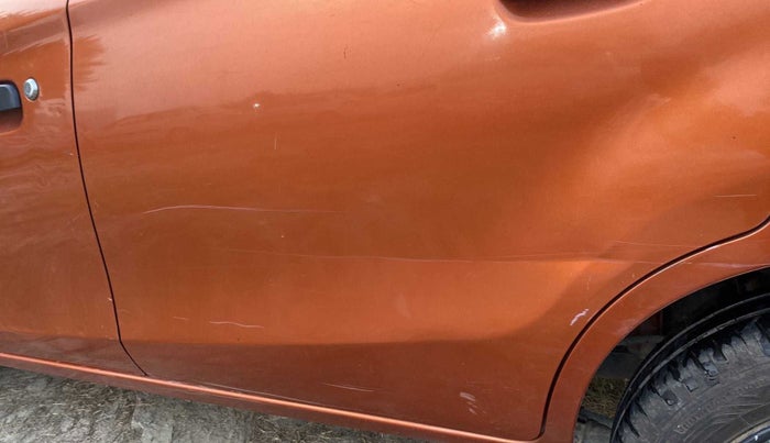 2015 Maruti Alto K10 VXI, Petrol, Manual, 90,649 km, Rear left door - Minor scratches