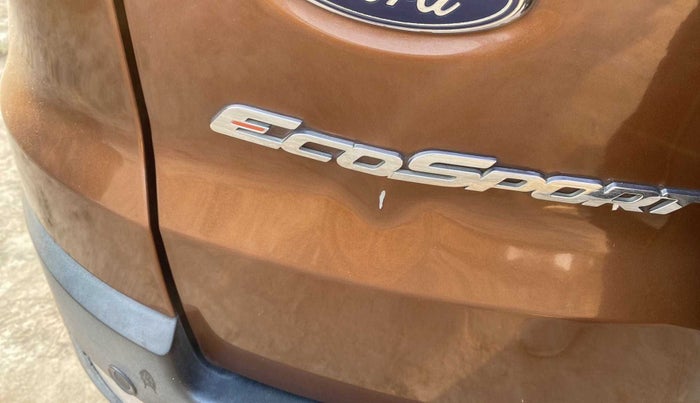 2019 Ford Ecosport TREND 1.5L PETROL, Petrol, Manual, 16,817 km, Dicky (Boot door) - Slightly dented