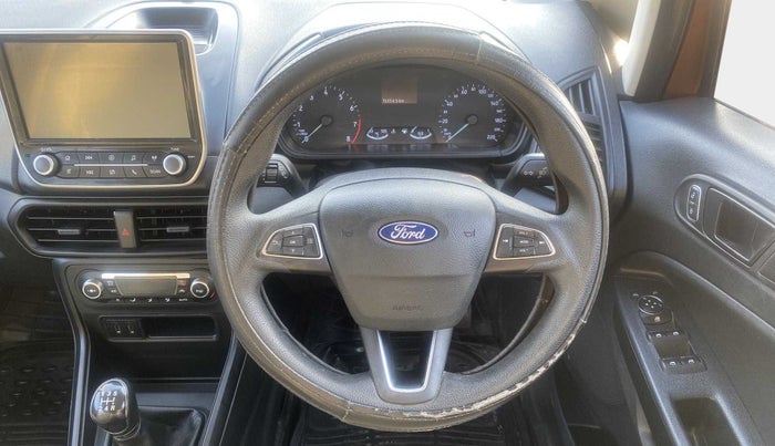 2019 Ford Ecosport TREND 1.5L PETROL, Petrol, Manual, 16,817 km, Steering Wheel Close Up