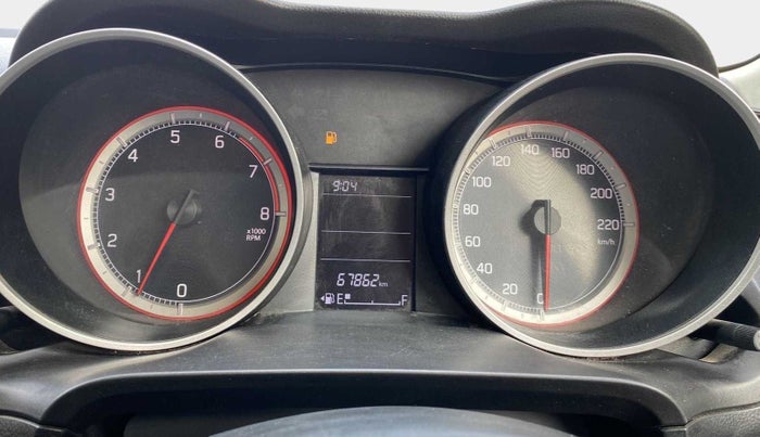 2019 Maruti Swift VXI, Petrol, Manual, 67,872 km, Odometer Image