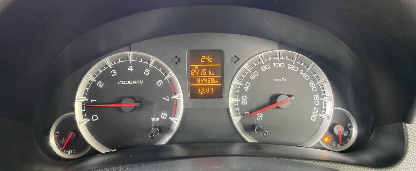 2015 Maruti Swift Dzire ZXI, Petrol, Manual, 94,408 km, Odometer Image