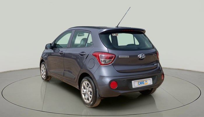 2018 Hyundai Grand i10 SPORTZ 1.2 KAPPA VTVT, Petrol, Manual, 33,243 km, Left Back Diagonal