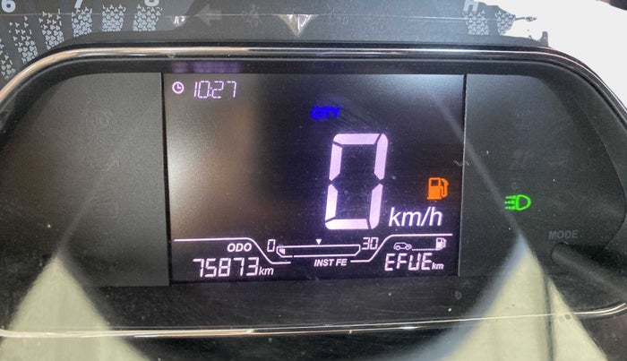 2020 Tata NEXON XZ PLUS PETROL, Petrol, Manual, 76,432 km, Odometer Image