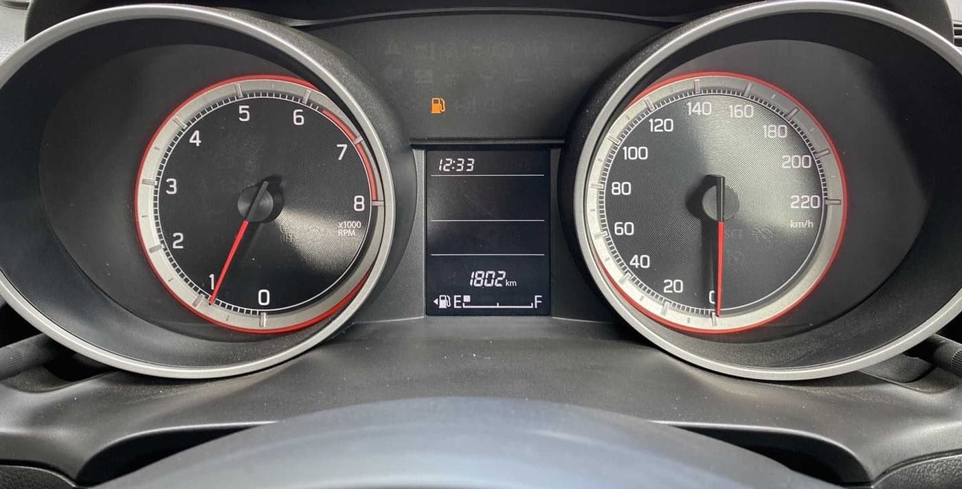 2022 Maruti Swift VXI, Petrol, Manual, 1,775 km, Odometer Image