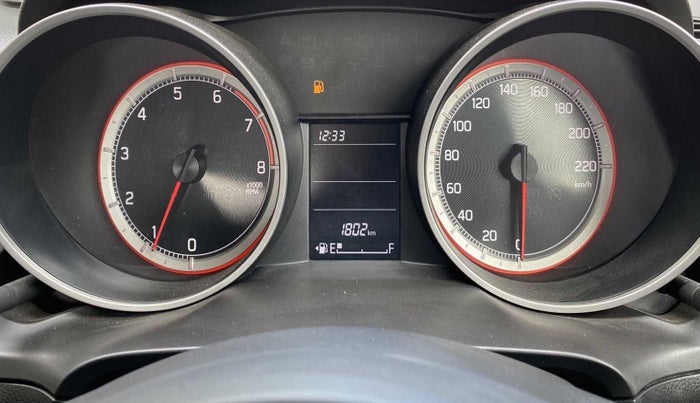 2022 Maruti Swift VXI, Petrol, Manual, 1,775 km, Odometer Image
