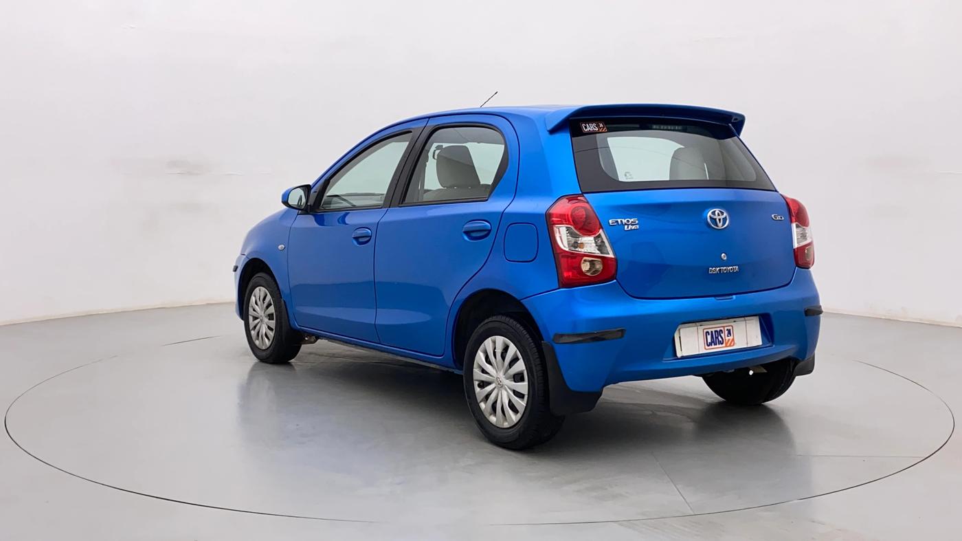 2013 Toyota Etios Liva GD SP, Diesel, Manual, 35,155 km, Left Back Diagonal