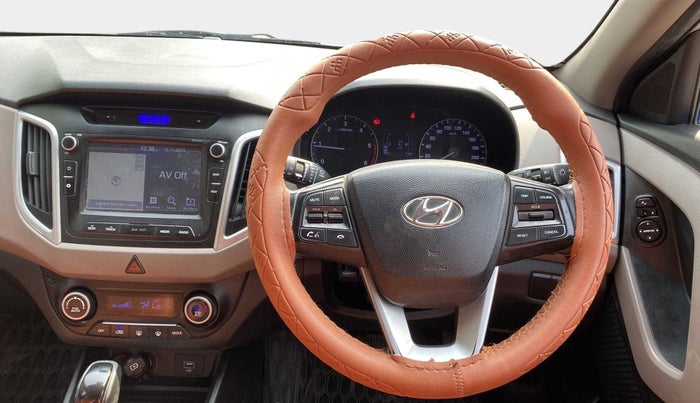 2019 Hyundai Creta SX AT 1.6 DIESEL, Diesel, Automatic, 60,455 km, Steering Wheel Close Up