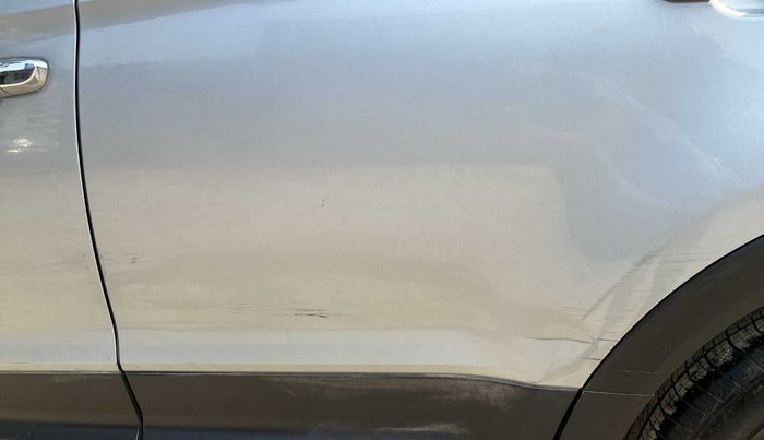 2019 Hyundai Creta SX AT 1.6 DIESEL, Diesel, Automatic, 60,455 km, Rear left door - Minor scratches