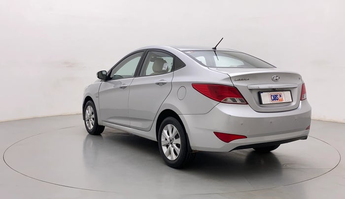 2016 Hyundai Verna FLUIDIC 4S 1.6 VTVT S AT, Petrol, Automatic, 62,295 km, Left Back Diagonal