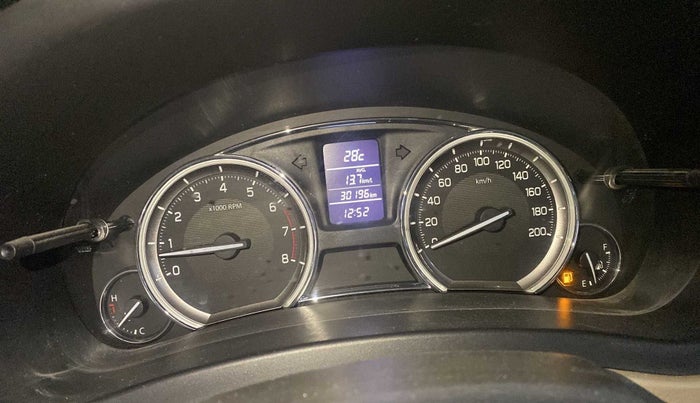 2016 Maruti Ciaz ZXI, Petrol, Manual, 30,141 km, Odometer Image