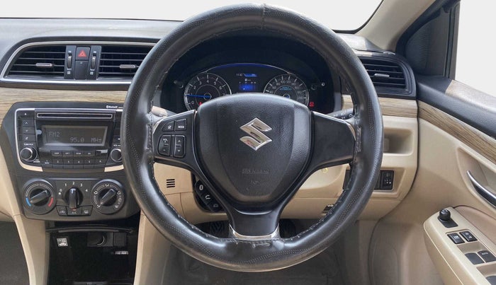 2019 Maruti Ciaz SIGMA 1.5 SHVS MT  PETROL, Petrol, Manual, 25,000 km, Steering Wheel Close Up