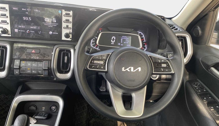 2022 KIA SONET HTK PLUS 1.0 IMT, Petrol, Manual, 4,771 km, Steering Wheel Close Up