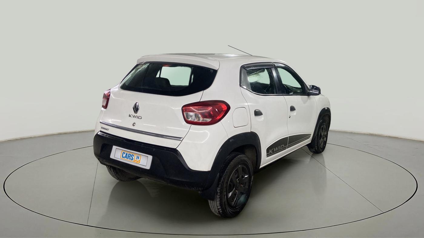2019 Renault Kwid RXT 1.0 (O), Petrol, Manual, 7,946 km, Right Back Diagonal