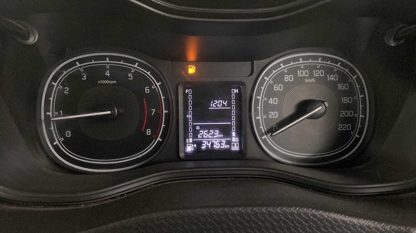 2021 Maruti Vitara Brezza LXI, Petrol, Manual, 34,762 km, Odometer Image